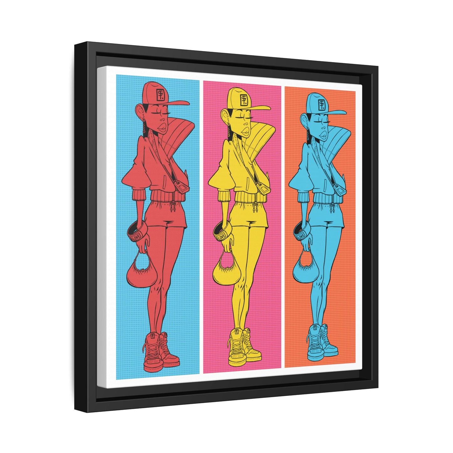 Street Art Canvas Print