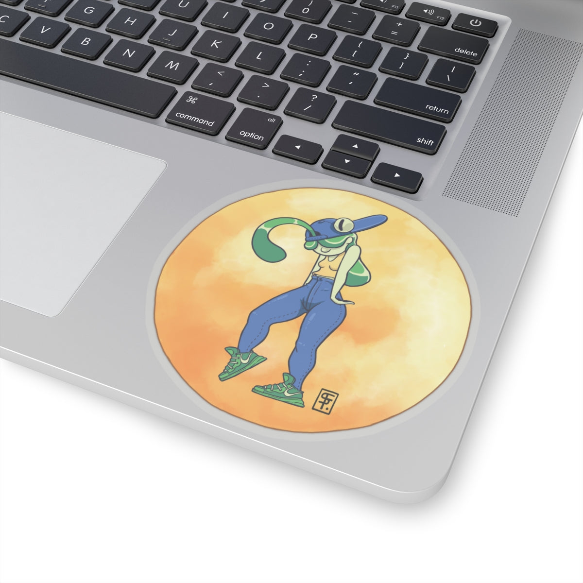 Bold and Brash Kiss-Cut Sticker