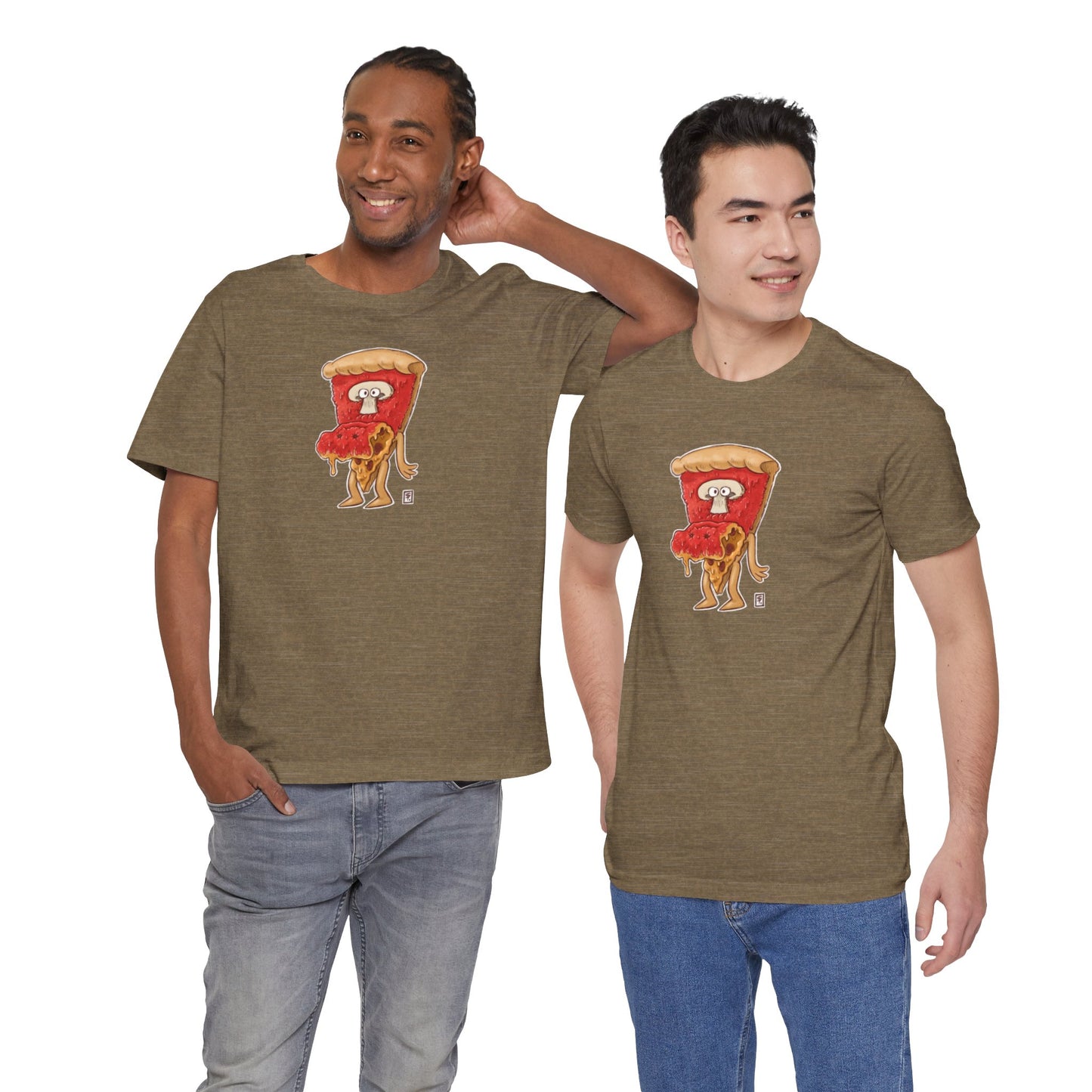 Face-Melted Pizza Tee