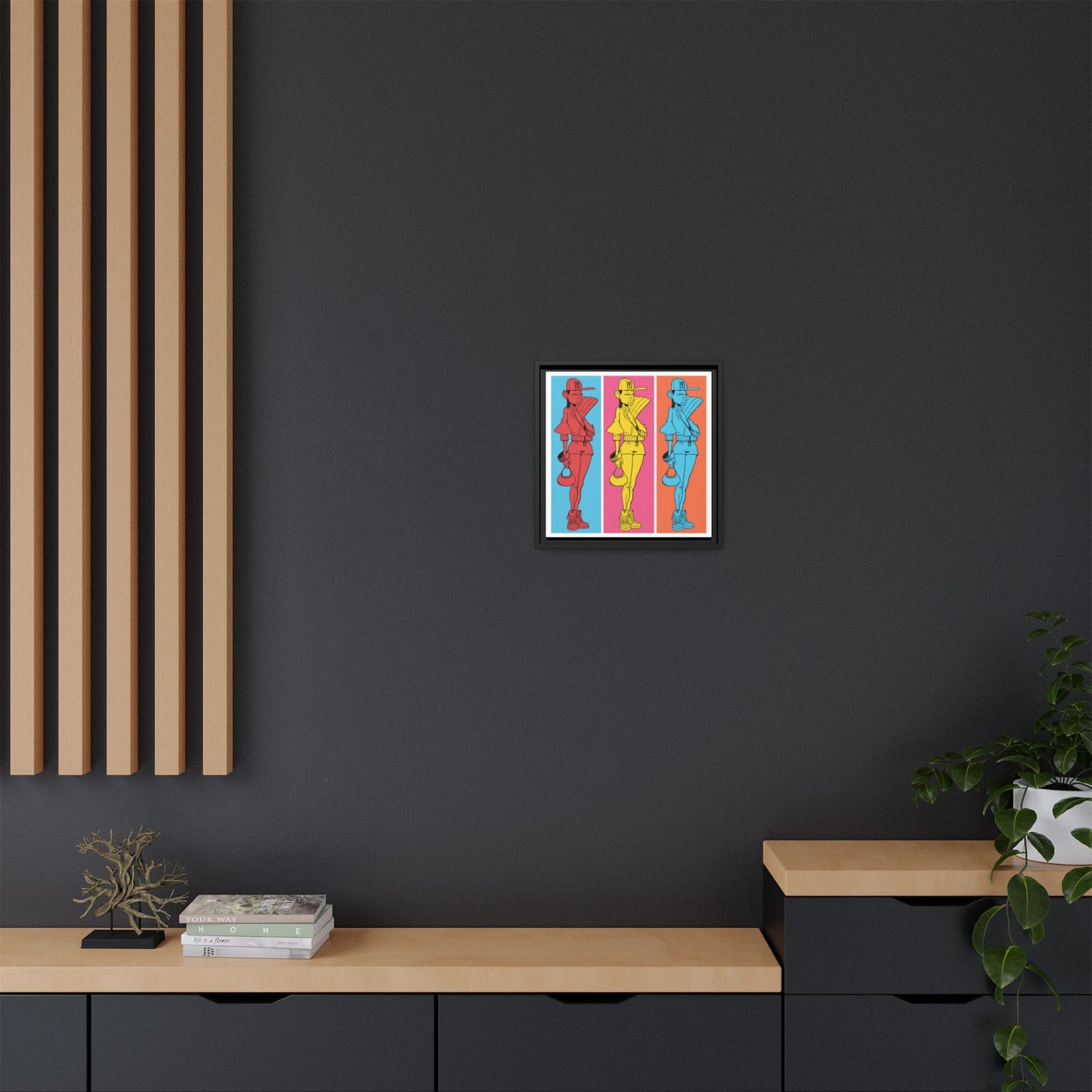 Street Art Canvas Print