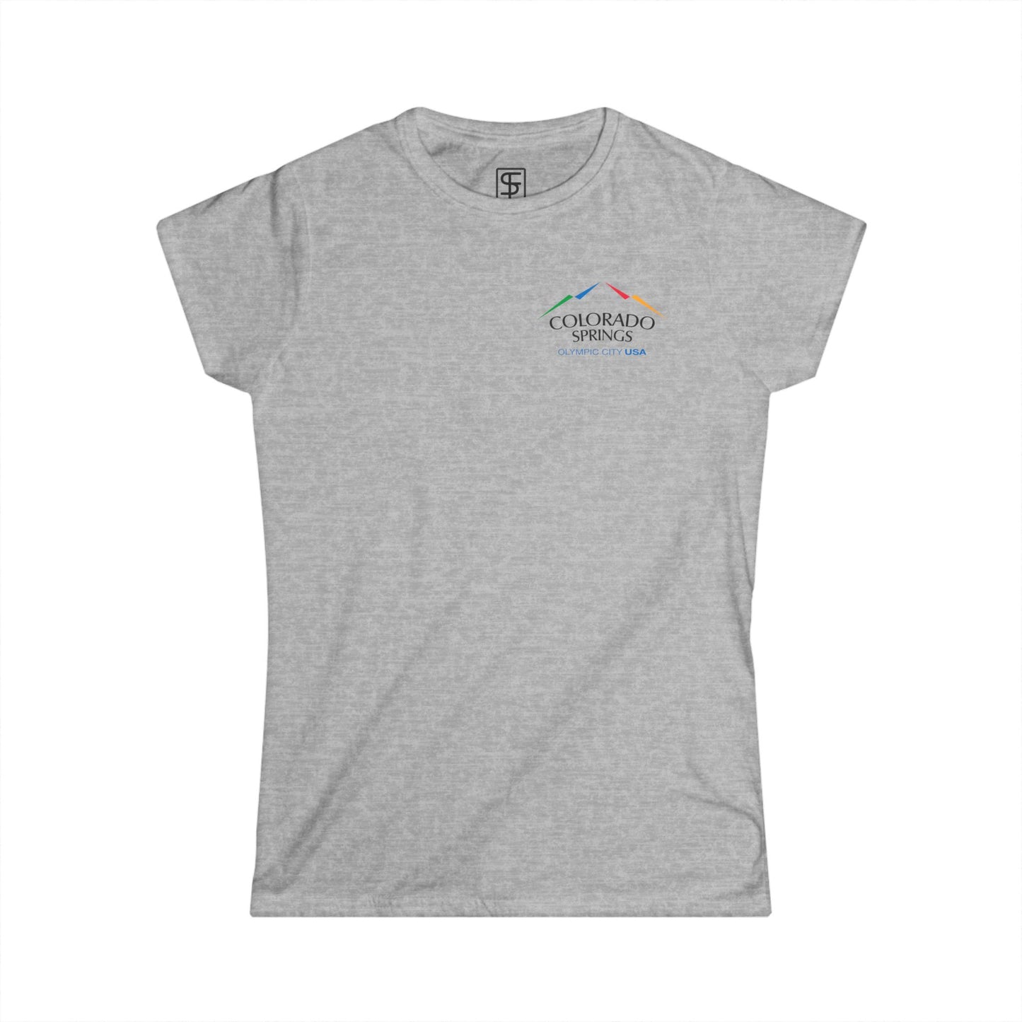 Cheyenne Canyon Women's Vintage Map T-Shirt