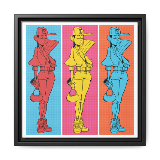 Street Art Canvas Print