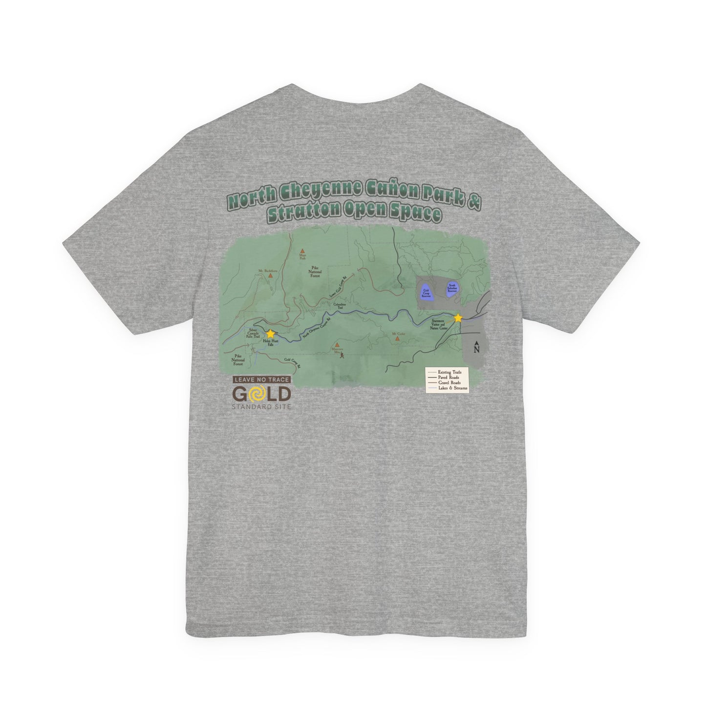 Helen Hunt Falls Vintage Map Tee