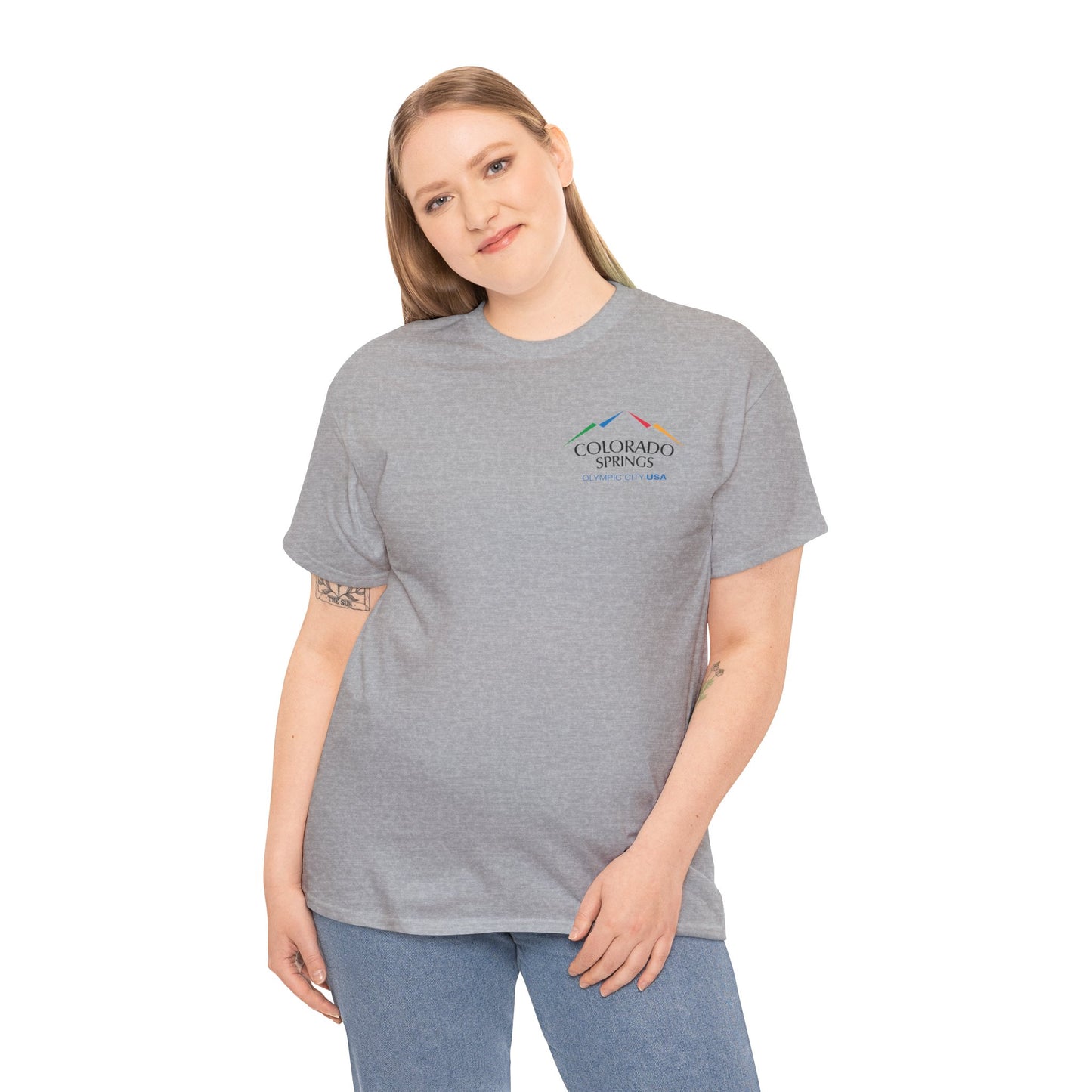 Cheyenne Canyon Vintage Map T-Shirt